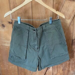 H&M high waisted utility shorts